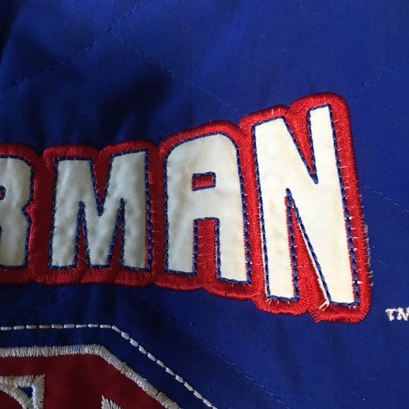 Vest Zip up SUPERMAN TM & DC Comics Red White Blue - Picture 4 of 11